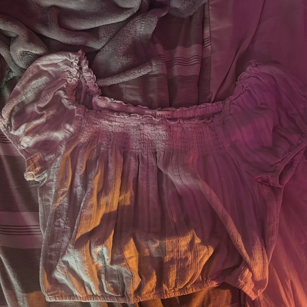 White Aeropostale Crop Top XL